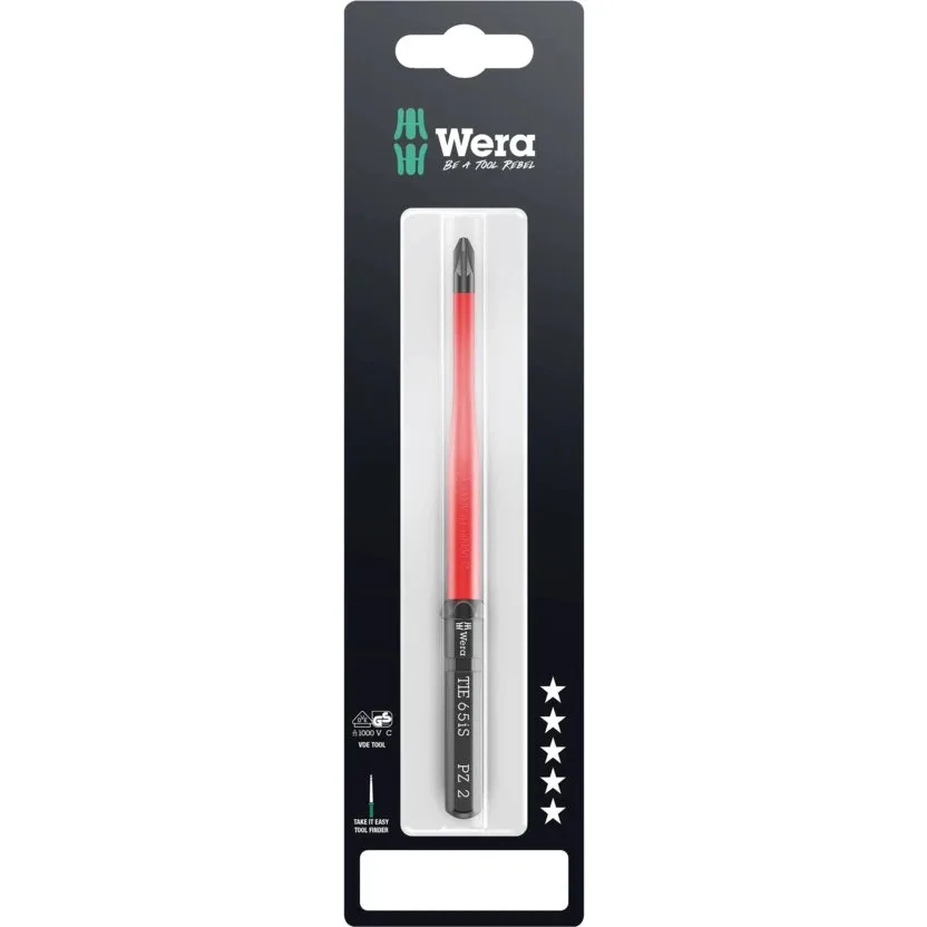 Отвёртка Wera Kraftform Kompakt VDE 65 iS Take it easy SB