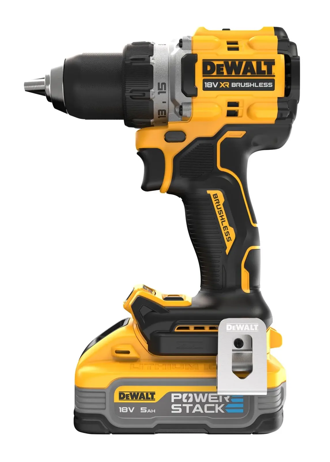 Аккумуляторная дрель-шуруповерт DeWalt DCD800H2T-GB — фото производителя