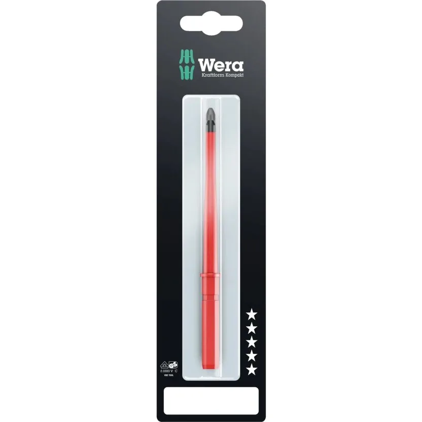 Отвёртка Wera Kraftform Kompakt VDE 62 iS SB