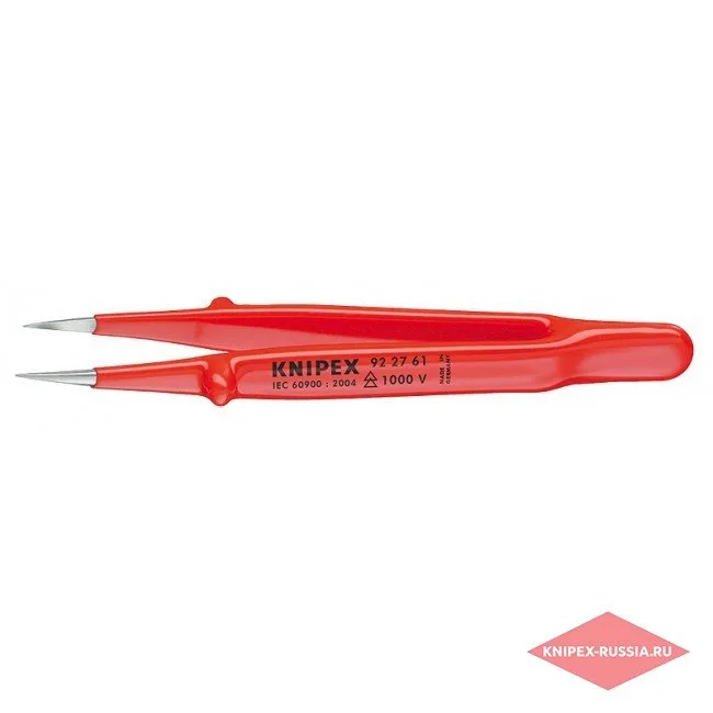 Пинцет захватный прецизионный изолированный Knipex KN-922761 — фото производителя