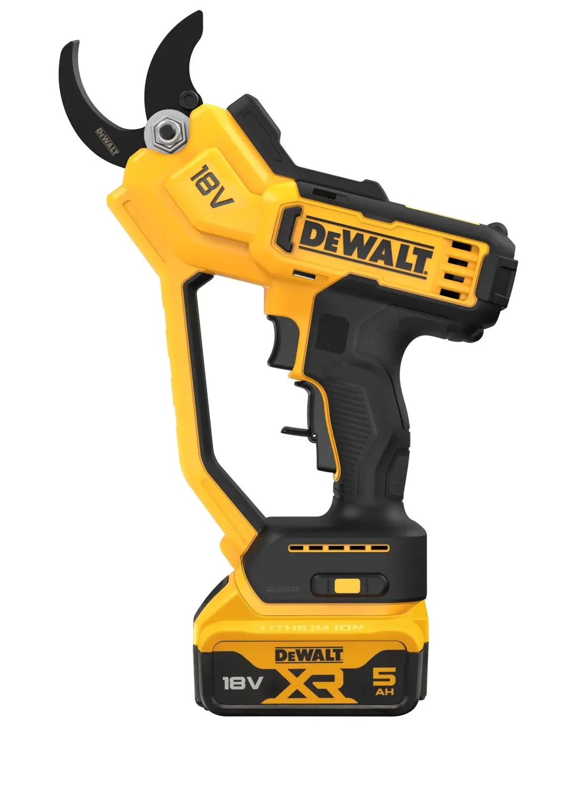 Аккумуляторный сучкорез DeWalt DCMPP568P1-GB — фото производителя