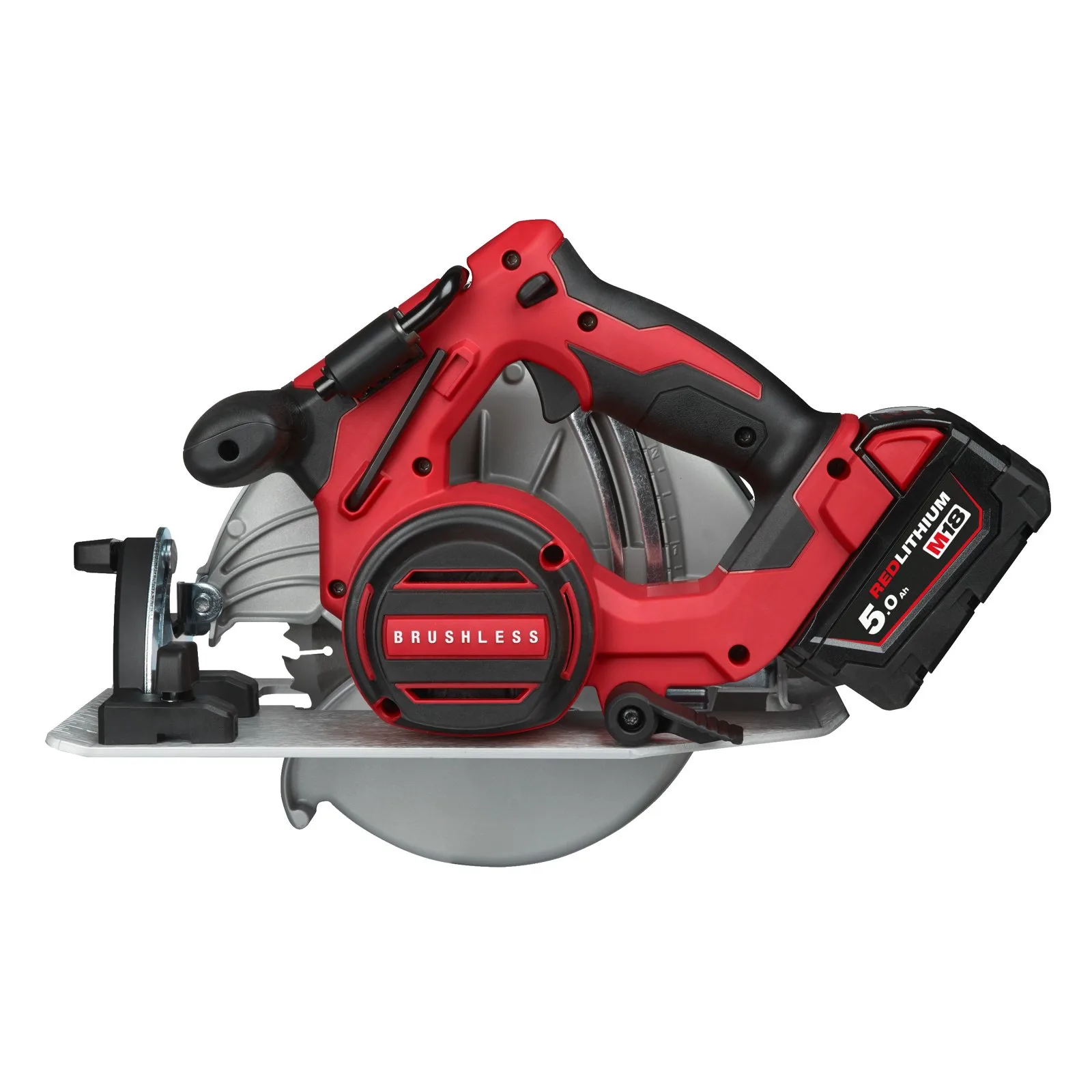 Бесщеточная 66 мм дисковая пила по дереву и пластику Milwaukee M18 BLCS66-502X — фото производителя
