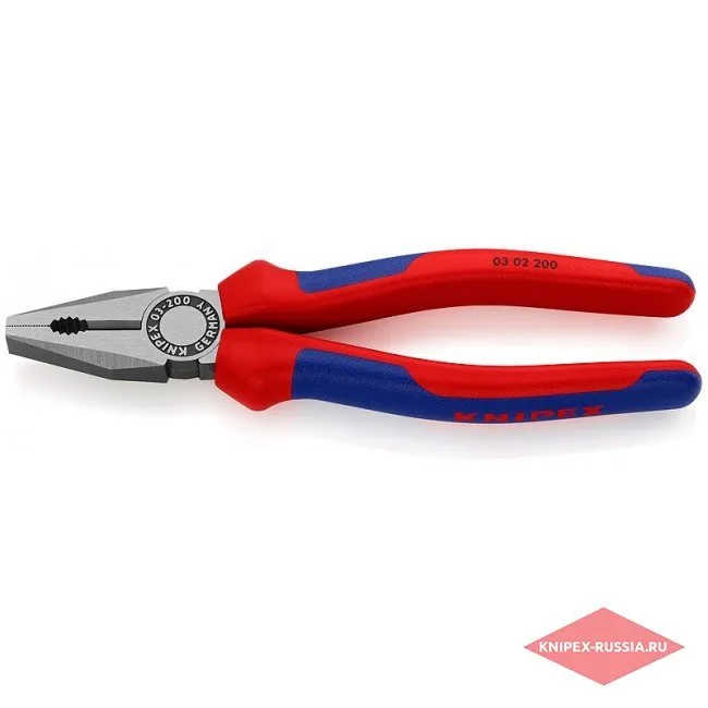 Плоскогубцы комбинированные Knipex KN-0302200 — фото производителя