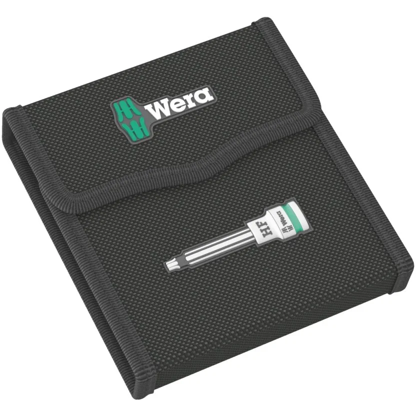 Набор отверточных головок Zyklop TORX®, с фиксирующей функцией, привод 3/8" Wera 8767 B TORX® HF 1 — фото производителя