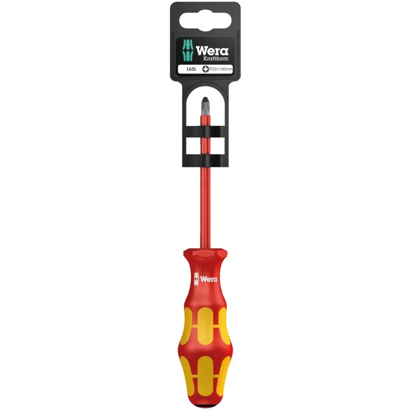 Изолированная крестовая отвертка Wera 165 i PZ SB VDE