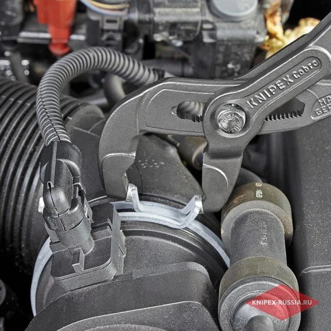 Щипцы для пружинных хомутов Knipex KN-8551180A — фото производителя