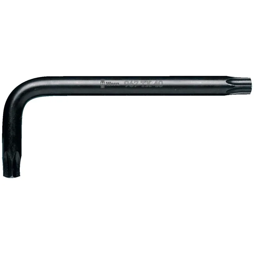 Шестигранный ключ Wera 967 TORX® Г-образные ключ, BlackLaser