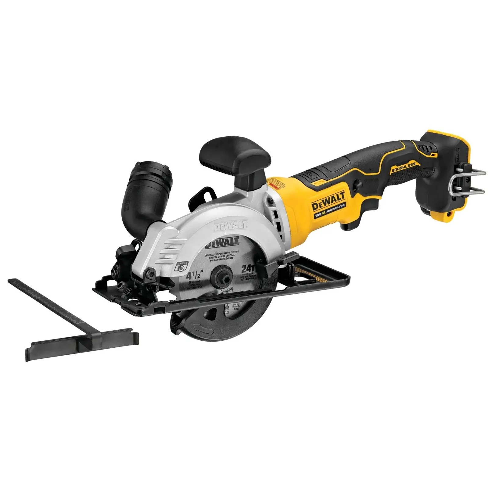 Аккумуляторная дисковая пила DeWalt DCS571N-XJ — фото производителя