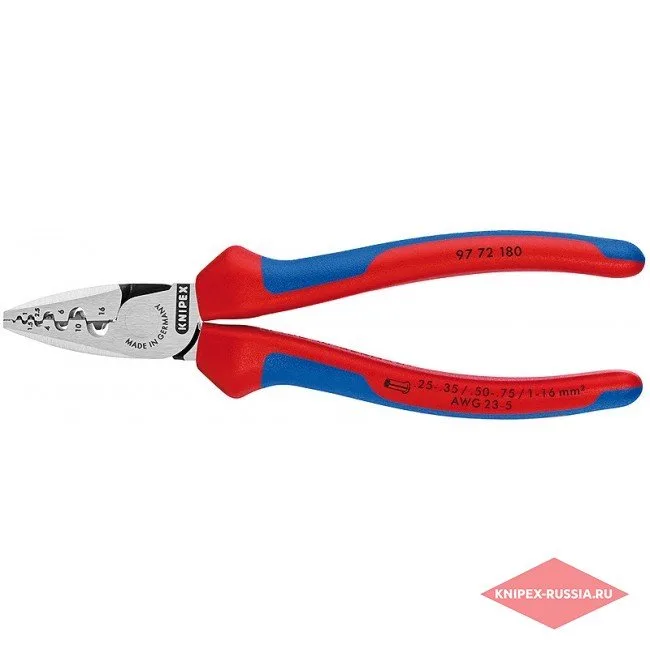 Инструмент для обжима контактных гильз Knipex KN-9772180
