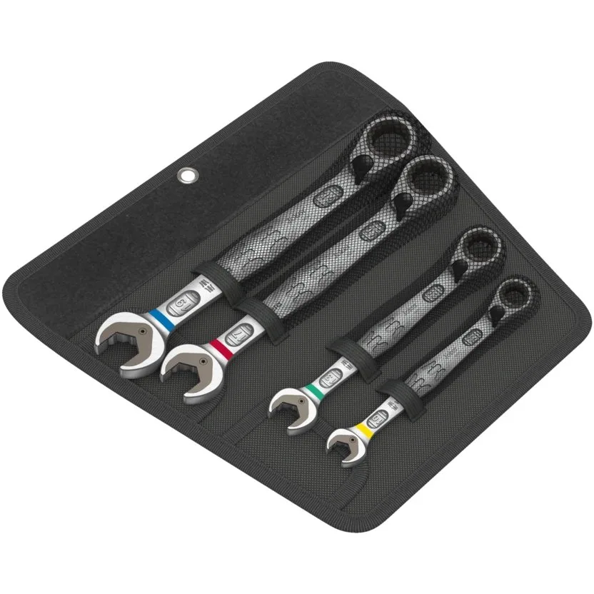 Набор рожковых ключей с трещоткой Wera 6001 Joker Switch 4 Set 1 — фото производителя