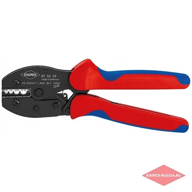 Клещи зажимные для опрессовки PreciForce Knipex KN-975233
