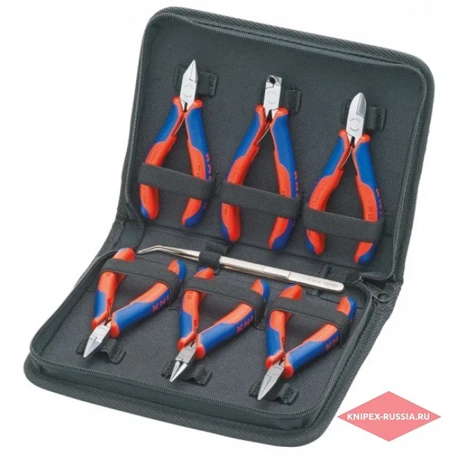 Набор плоскогубцев для работ с электронными компнентами Knipex KN-002016