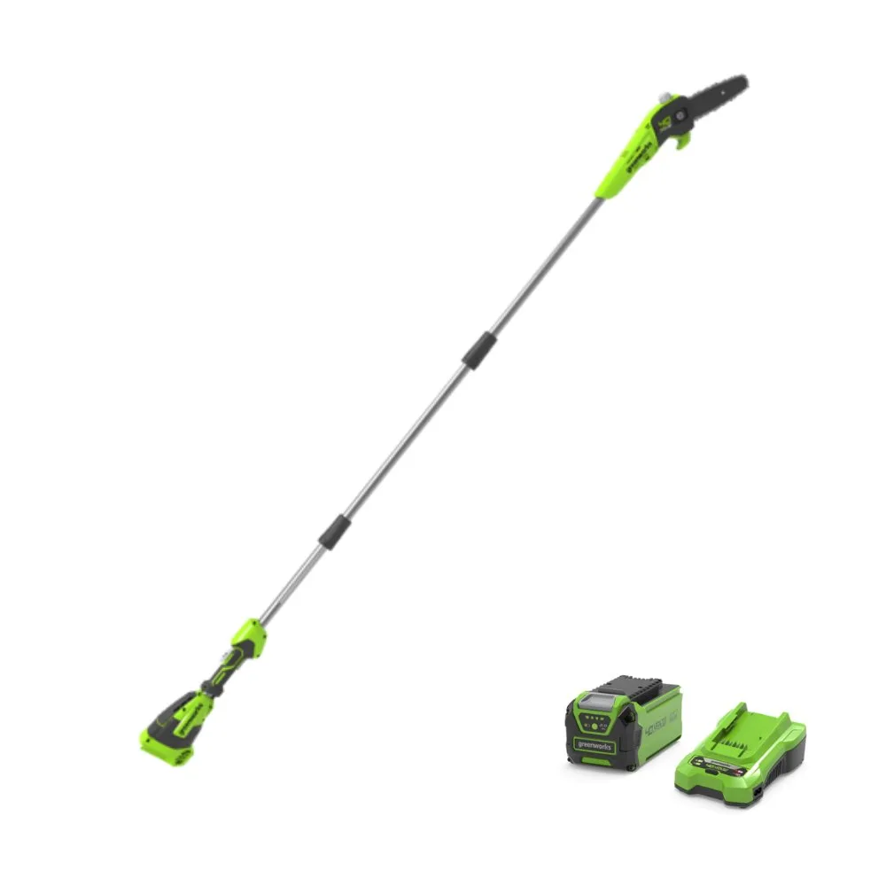 Аккумуляторный высоторез Greenworks G40PSFK2
