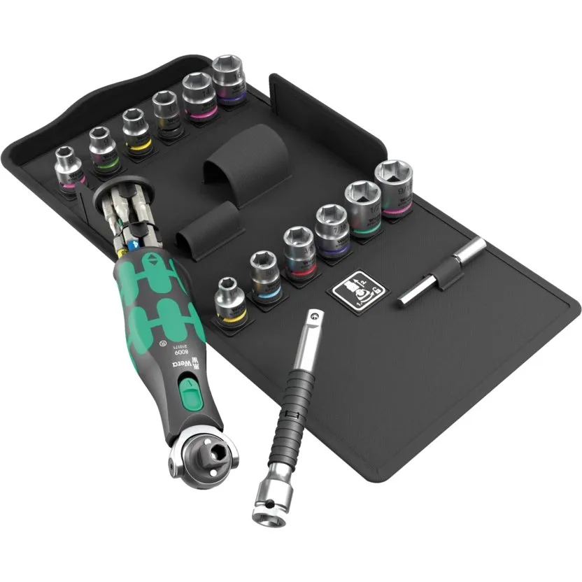 Набор инструментов Wera 8009 Zyklop Pocket набор 4 — фото производителя