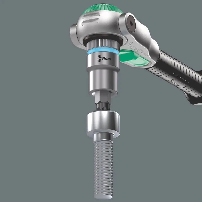 Отверточная головка Zyklop с приводом 1/4", с фиксирующей функцией Wera 8767 A HF TORX® — фото производителя