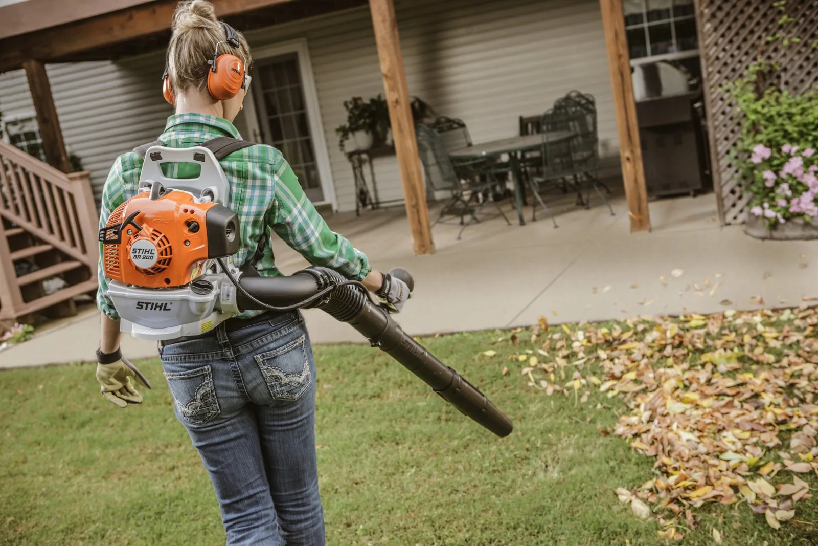 Бензиновый воздуходув STIHL BR 200 — фото производителя
