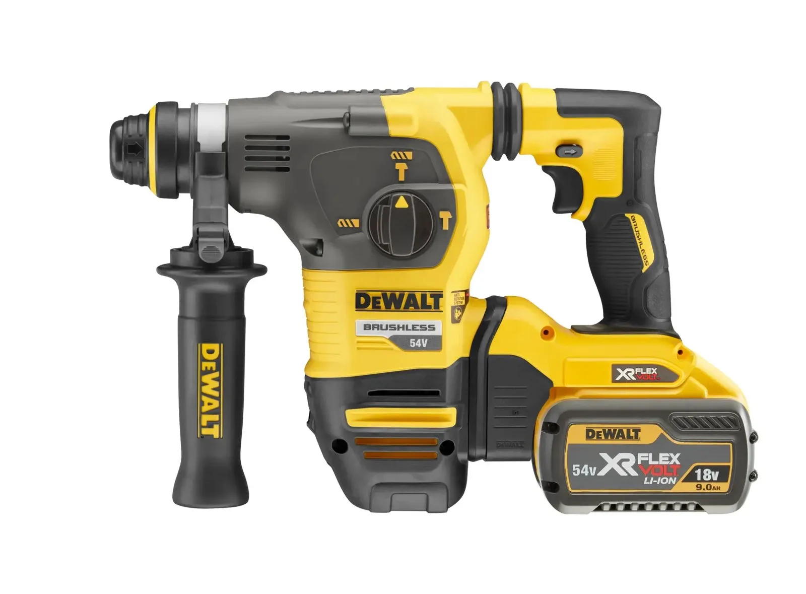Аккумуляторный перфоратор DeWalt DCH333X2-GB — фото производителя