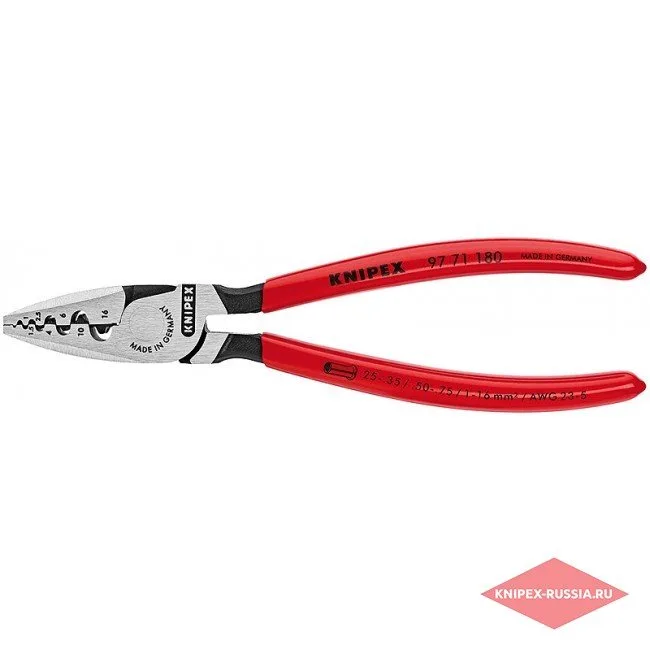 Инструмент для обжима контактных гильз Knipex KN-9771180