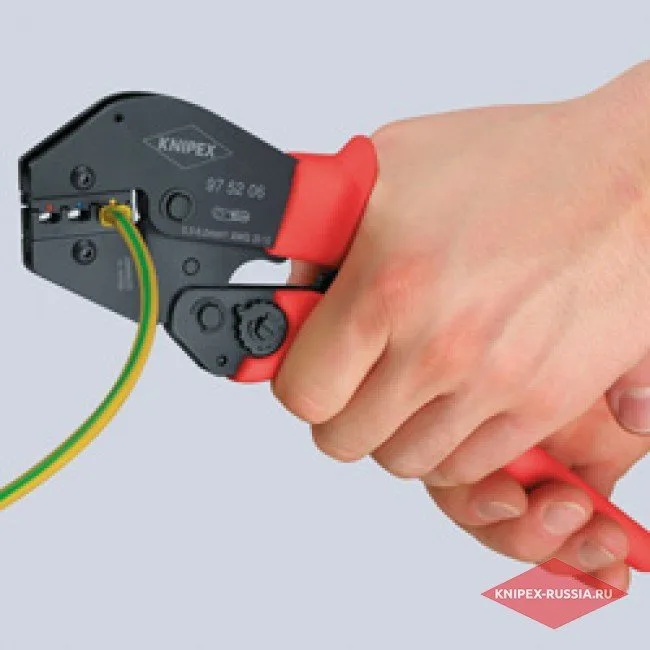 Клещи зажимные для опрессовки Knipex KN-975204 — фото производителя