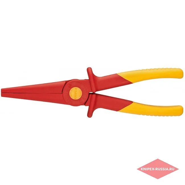 Плоские круглогубцы из пластмассы изолированные Knipex KN-986202 — фото производителя