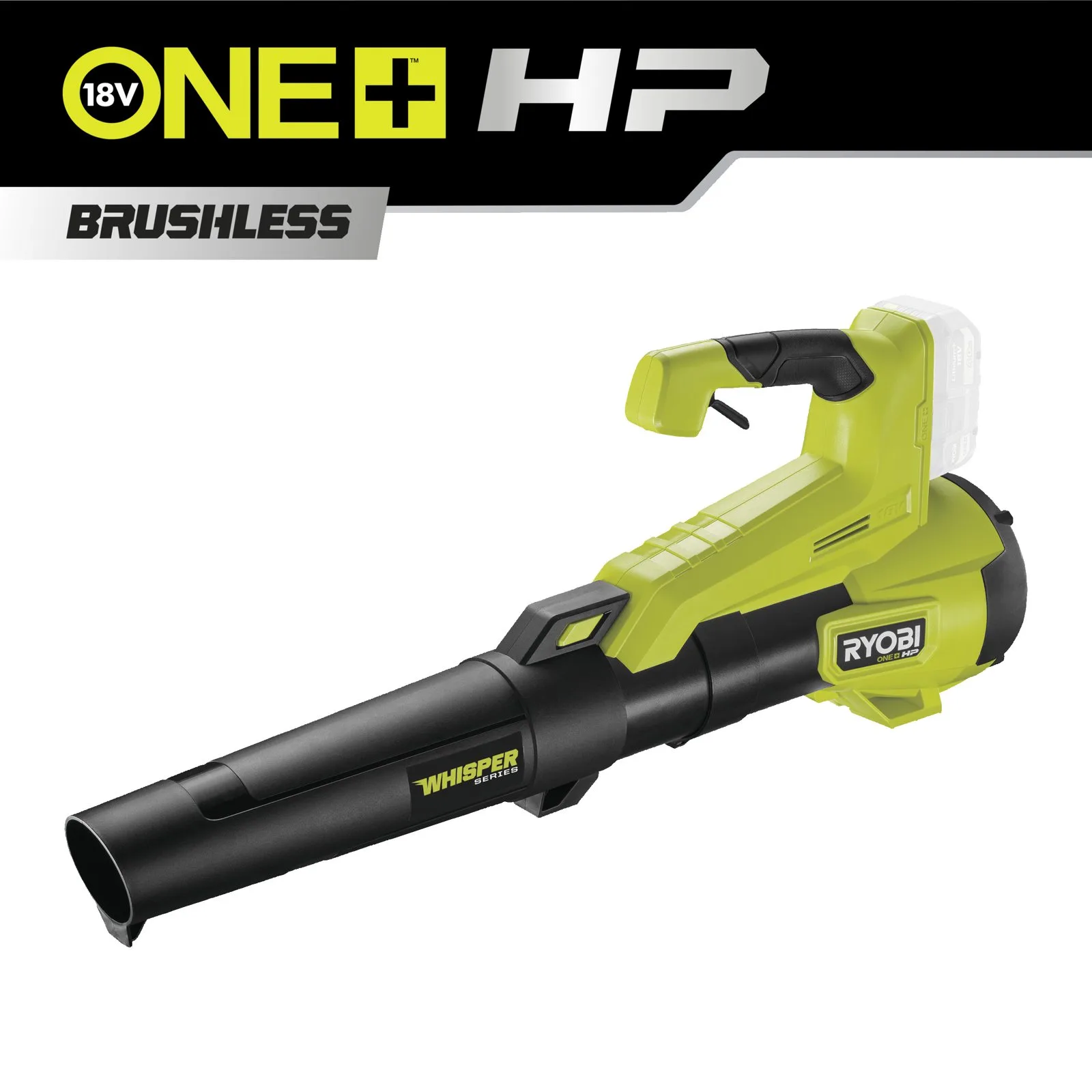 Аккумуляторная воздуходувка Ryobi RY18BLXC-0