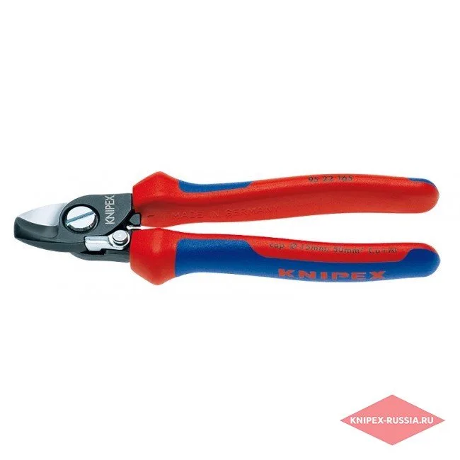Ножницы для резки кабелей с раскрывающей пружиной Knipex KN-9522165