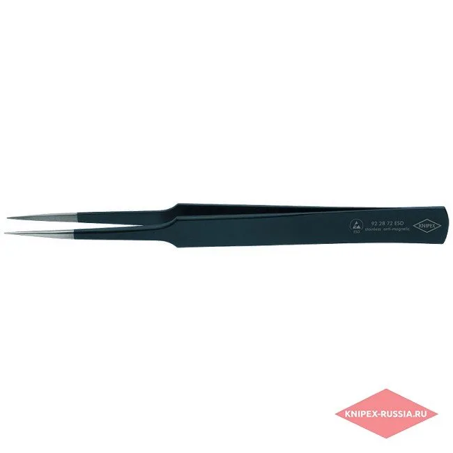 Пинцет для прецизионных работ антистатический Knipex KN-922872ESD — фото производителя