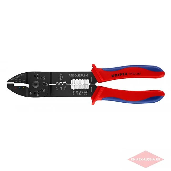 Клещи зажимные для опрессовки Knipex KN-9722240SB