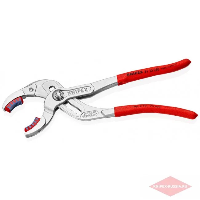 Клещи трубные захватные Knipex KN-8113250SB — фото производителя