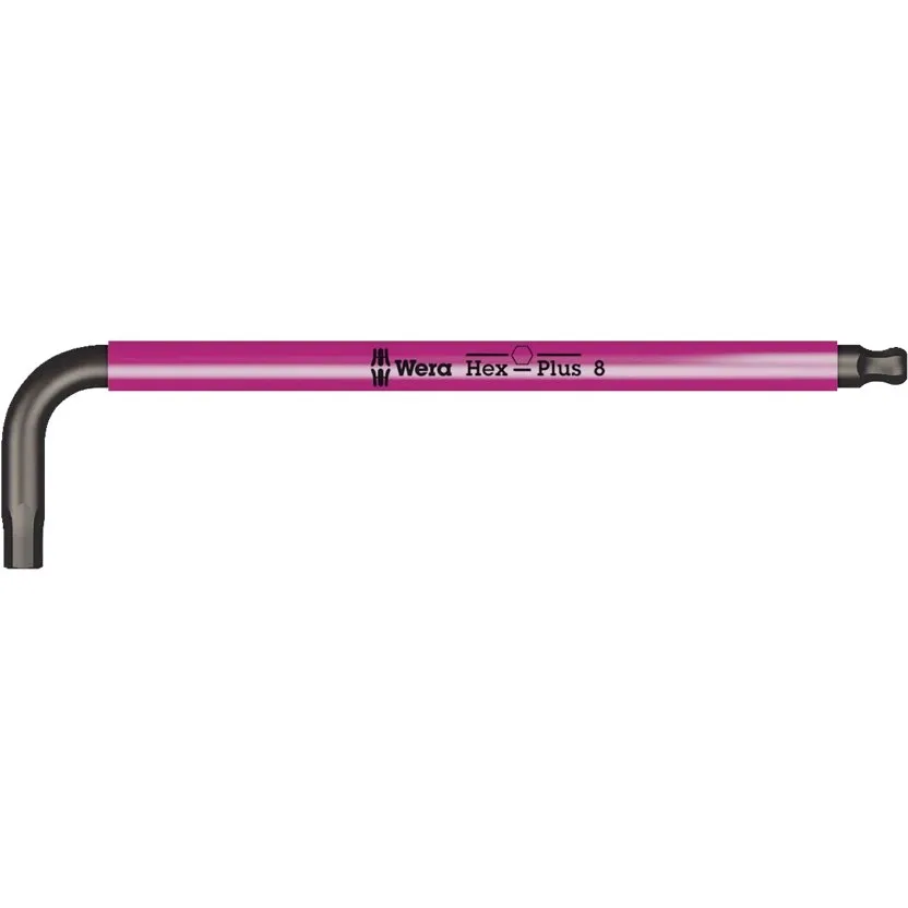 Шестигранный ключ Wera 950 SPKL Multicolour Г-образный ключ, метрический
