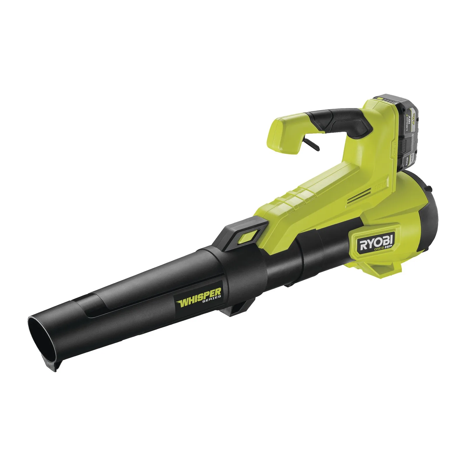 Аккумуляторная воздуходувка Ryobi RY18BLXC-140 — фото производителя