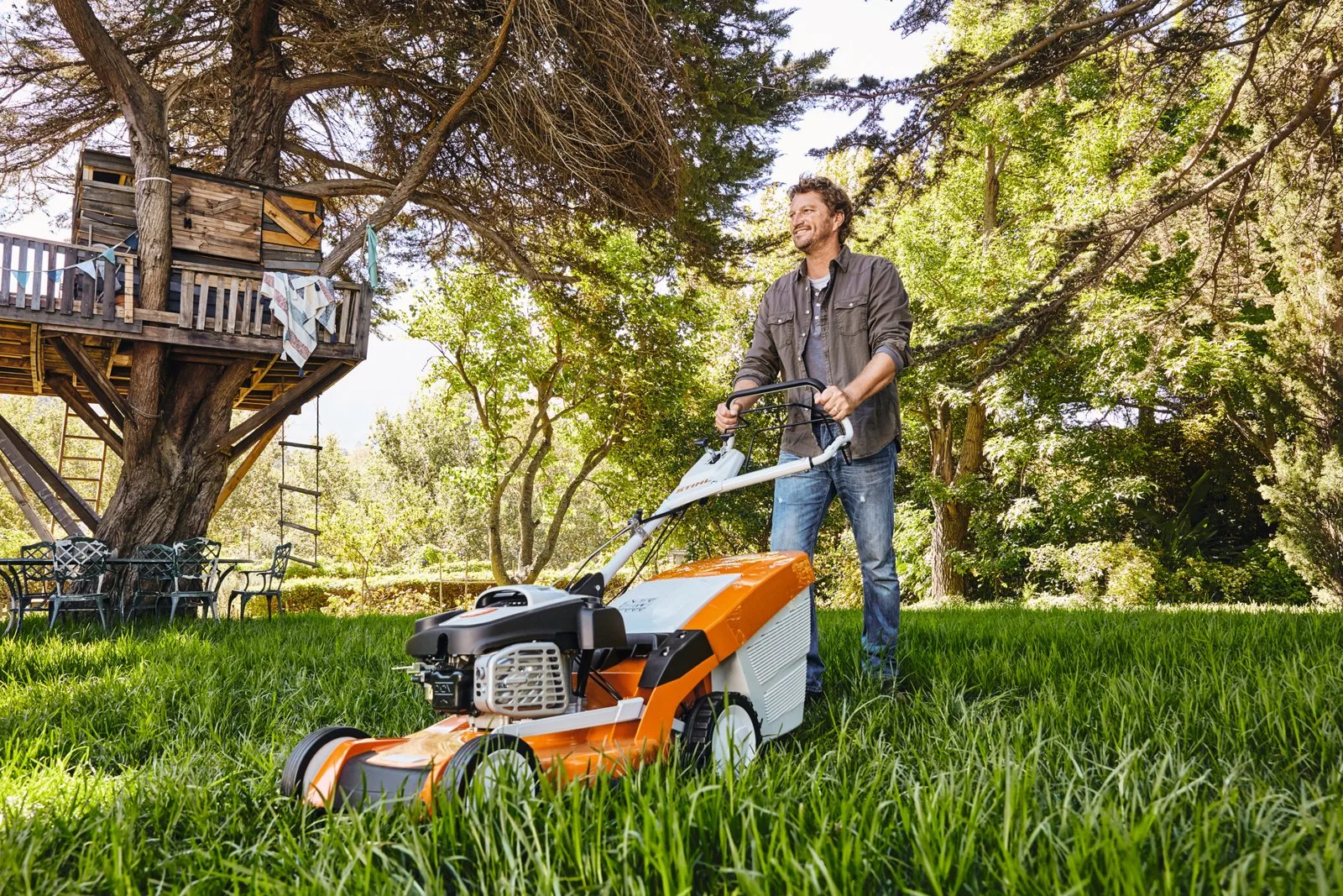 Бензиновая газонокосилка STIHL RM 655 VS — фото производителя