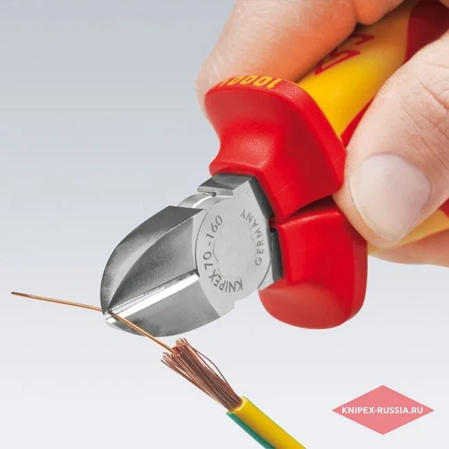 Кусачки боковые Knipex KN-7006180 — фото производителя