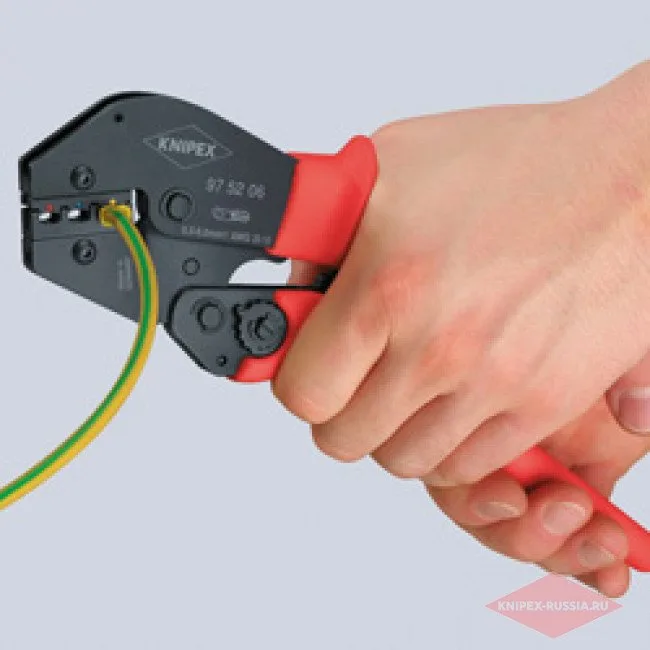 Клещи зажимные для опрессовки Knipex KN-975206 — фото производителя