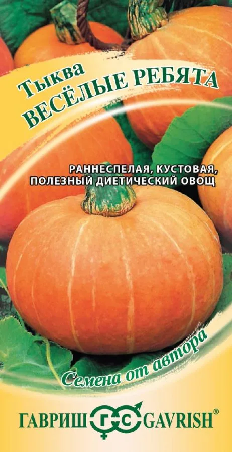 Тыква Веселые ребята