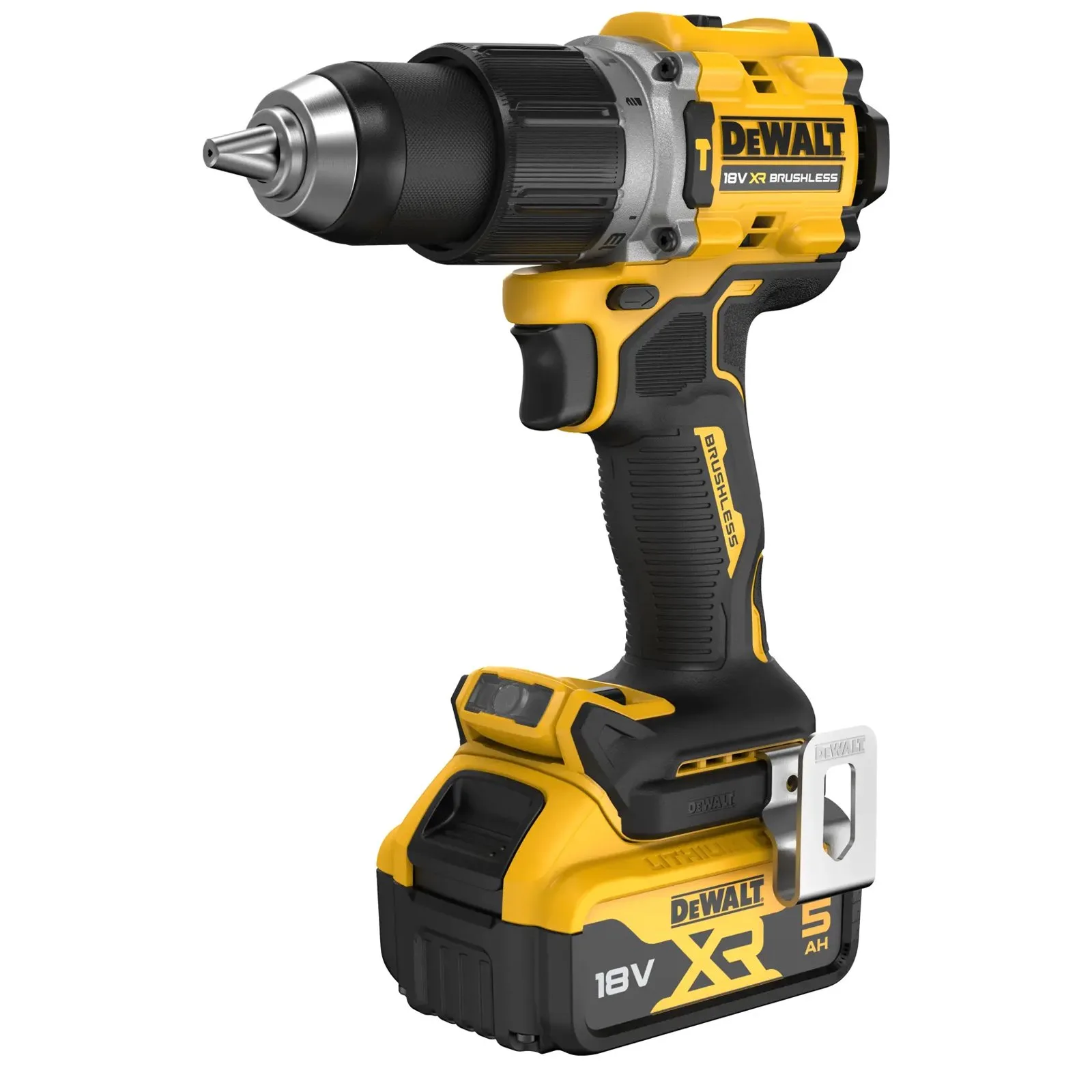 Аккумуляторная ударная дрель-шуруповерт DeWalt DCD805P2T-GB — фото производителя