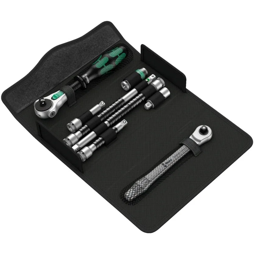 Набор инструментов Wera Kraftform Kompakt Zyklop MS1 Metal/Speed 1/4" — фото производителя