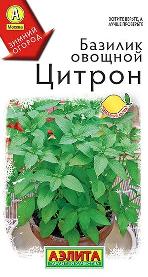 Базилик овощной Цитрон