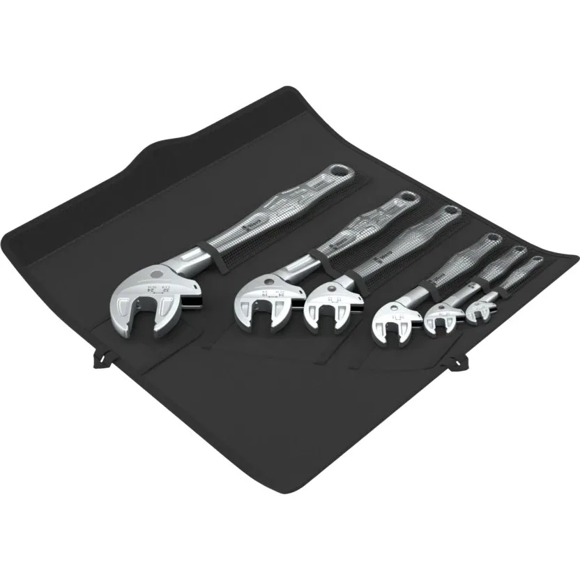Набор гаечных ключей с самонастройкой Wera 6004 Joker 6 Set 1 — фото производителя