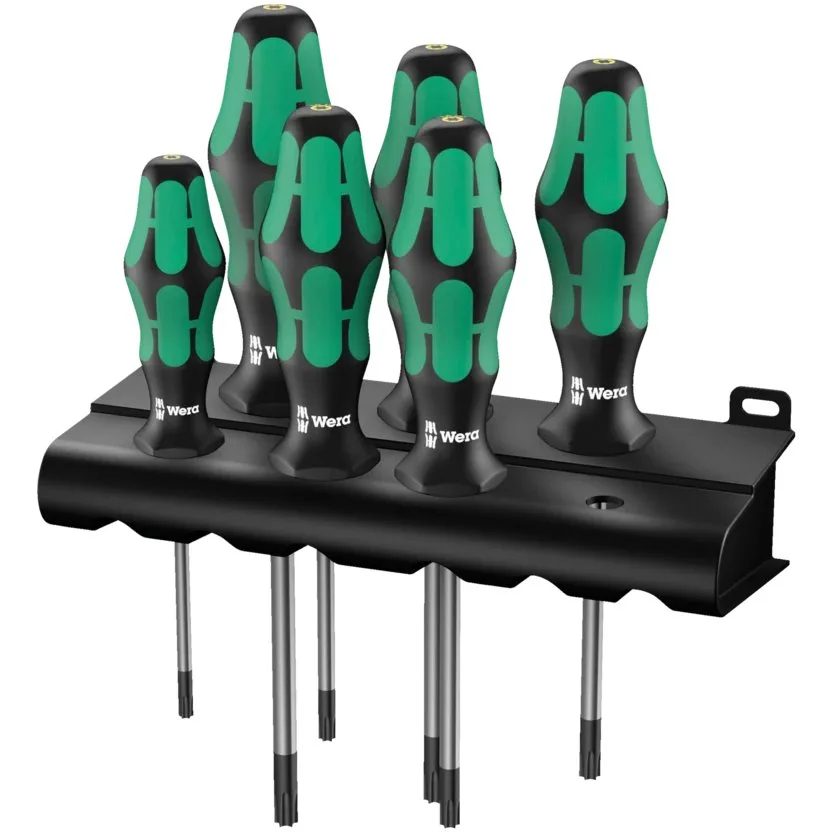 Набор специальных отверток + подставка Wera 367/6 TORX® BO Kraftform