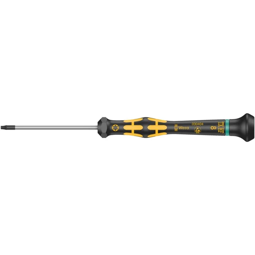 Отверка TORX® HF ESD Kraftform Micro с фиксирующей функцией Wera 1567