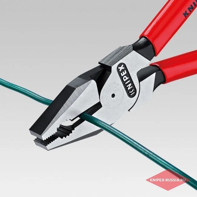 Плоскогубцы комбинированные особой мощности Knipex KN-0205180 — фото производителя
