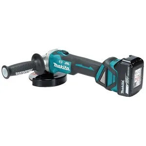 Аккумуляторная углошлифовальная машина Makita DGA513Z — фото производителя