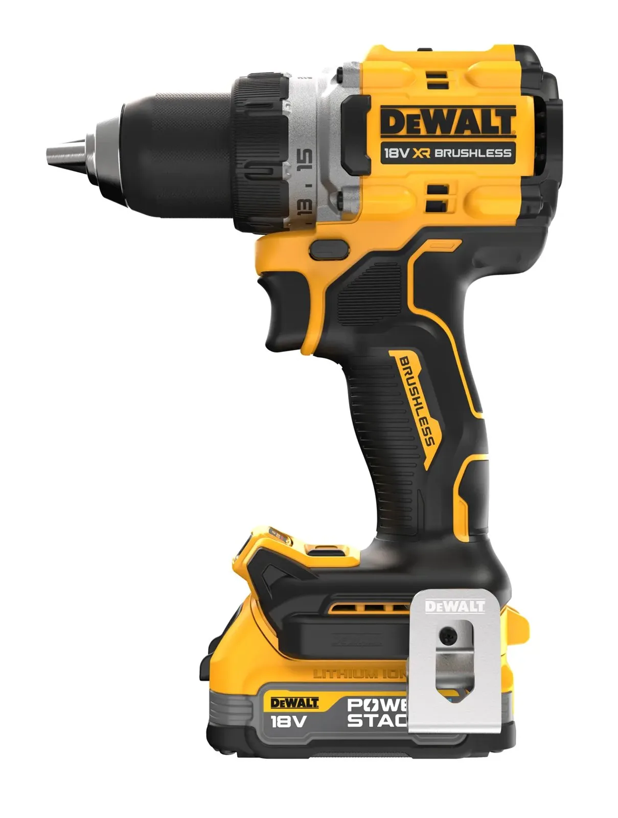 Аккумуляторная дрель-шуруповерт DeWalt DCD800E2T-GB — фото производителя