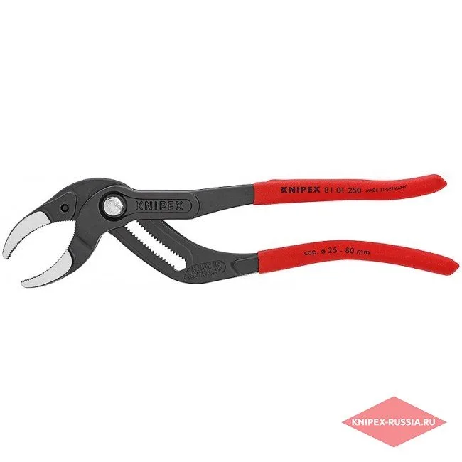 Клещи трубные захватные Knipex KN-8101250 — фото производителя