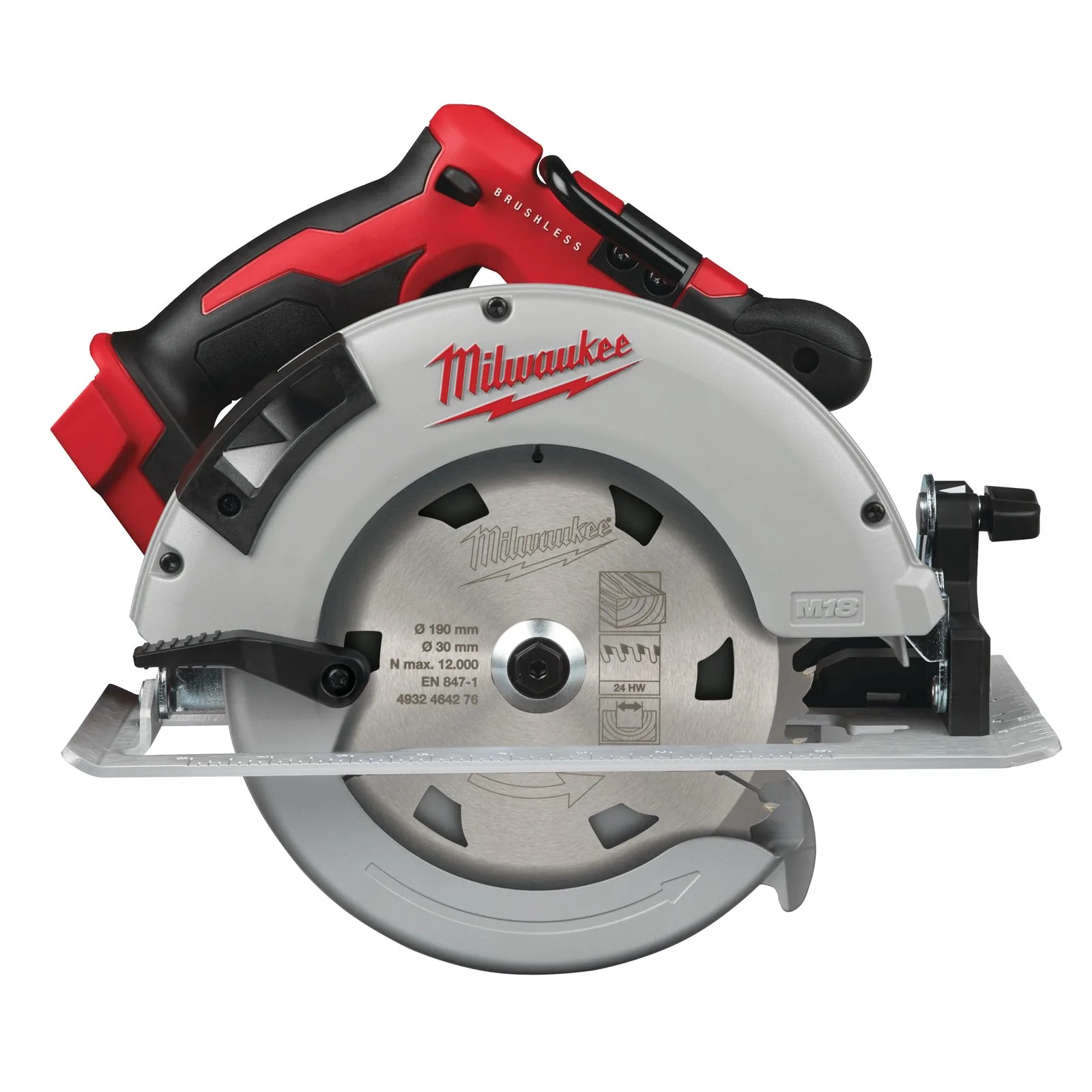 Бесщеточная 66 мм дисковая пила по дереву и пластику Milwaukee M18 BLCS66-0X