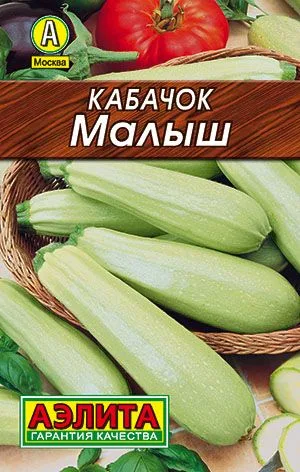 Кабачок белоплодный Малыш