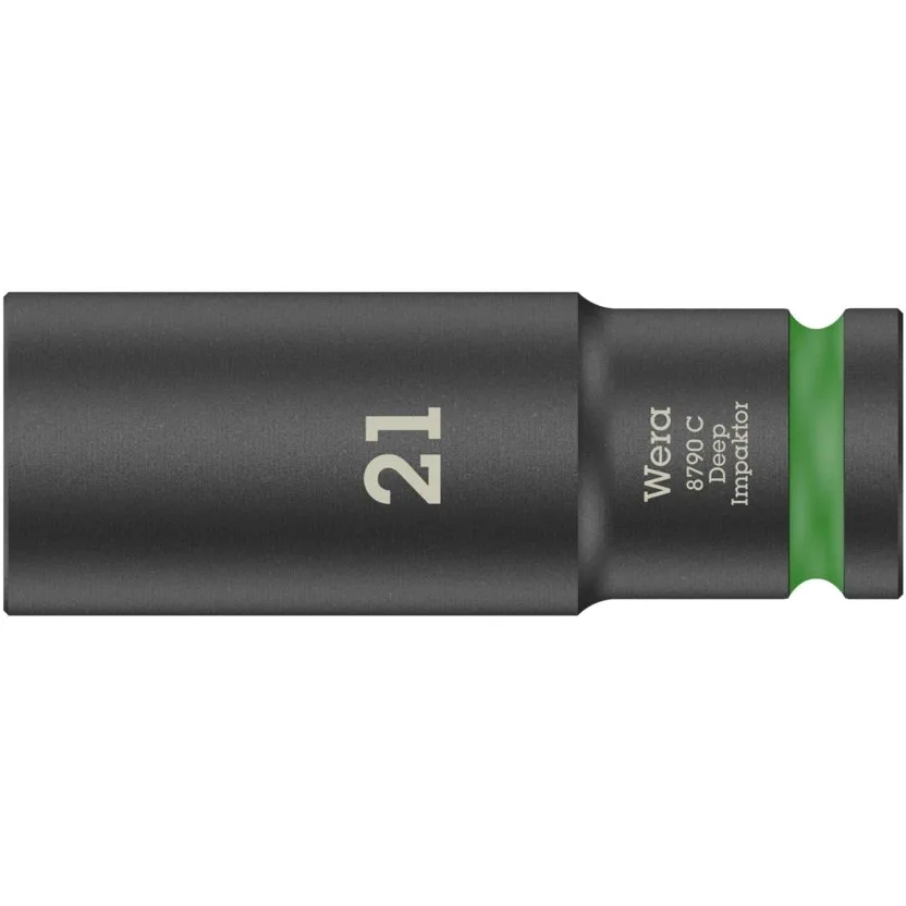 Трещотка Wera 8790 C Impaktor Deep торцовая головка 1/2", удлиненная форма