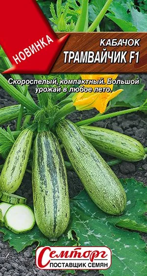 Кабачок цуккини Трамвайчик F1
