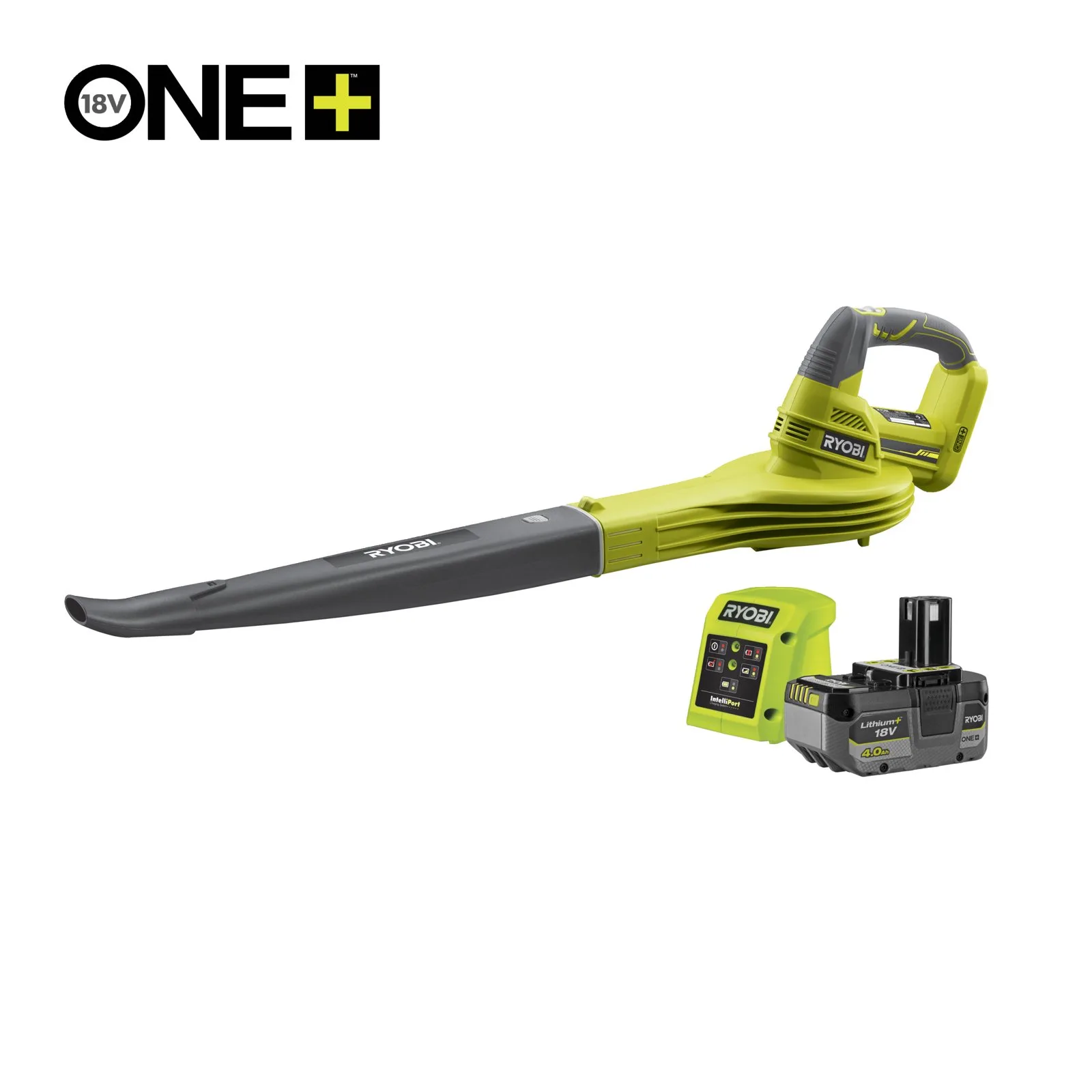 Аккумуляторная воздуходувка Ryobi RBL1820S40S